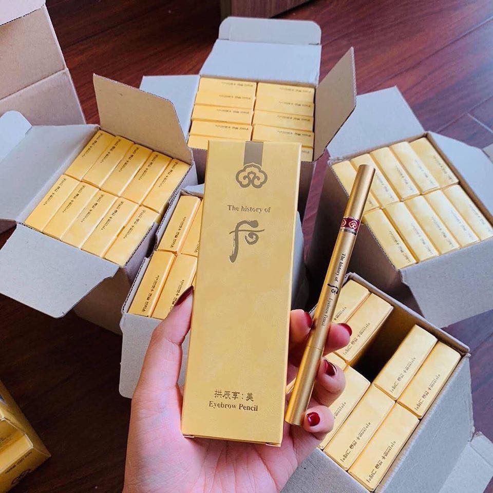 Chì kẻ chân mày màu nâu whoo cao cấp