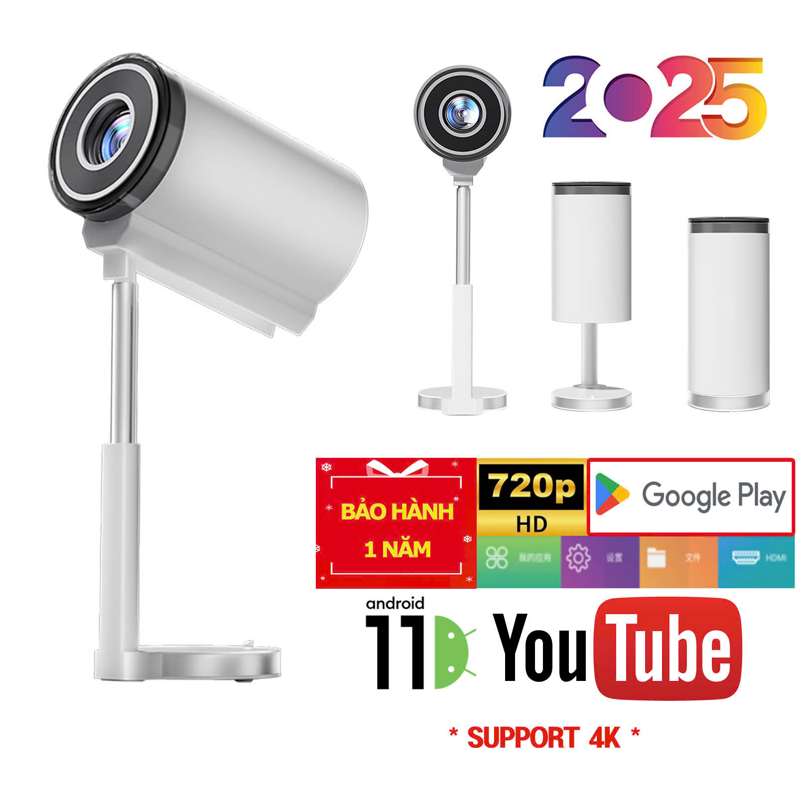   MỚI  Máy chiếu mini HY340 PRO   HY300 PRO   HY320   HY320 Mini Full HD android 11.0 sáng 300 ansi 