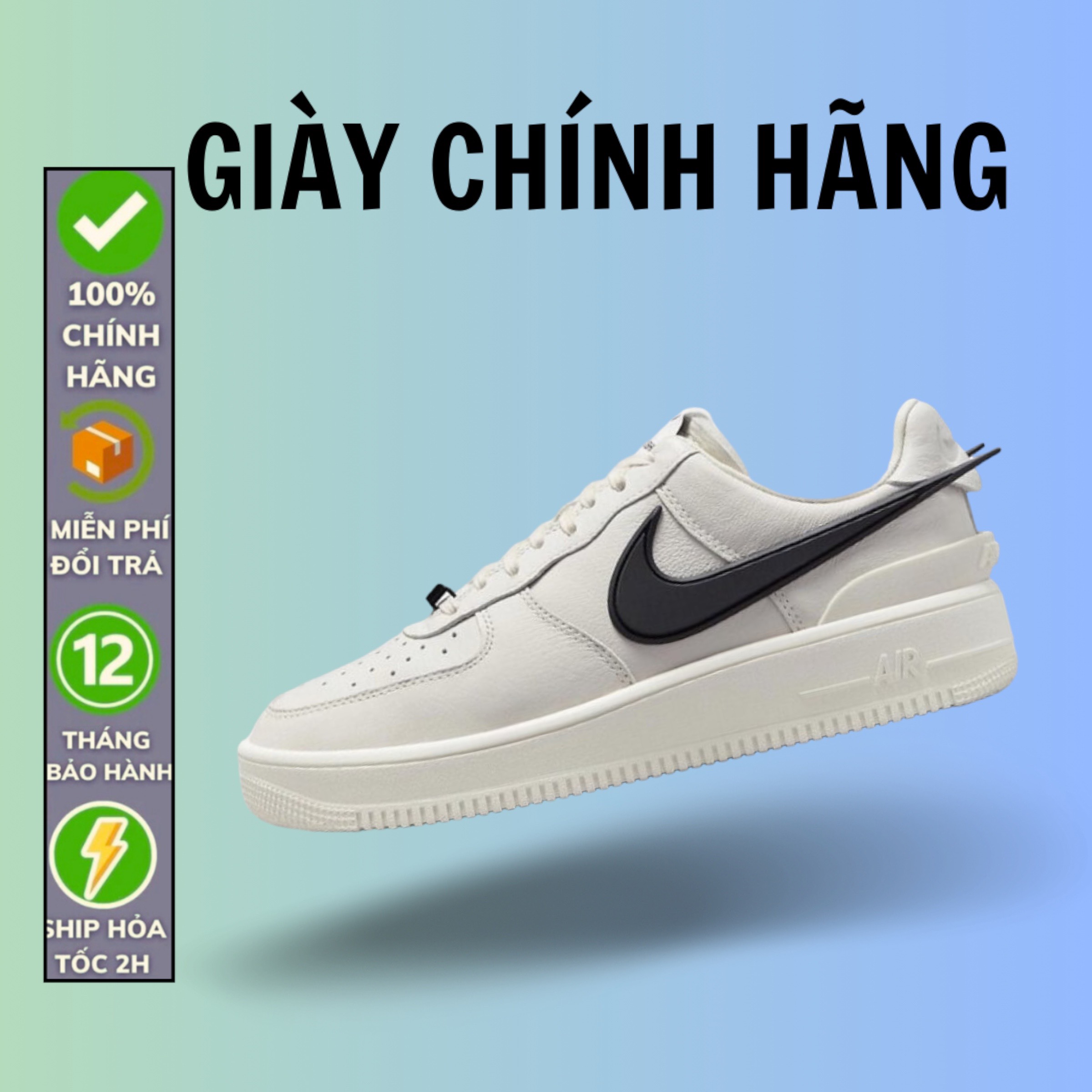 (Chính Hãng ) Giày AMBUSH x  Air Force 1 Low “Phantom” DV3464-002