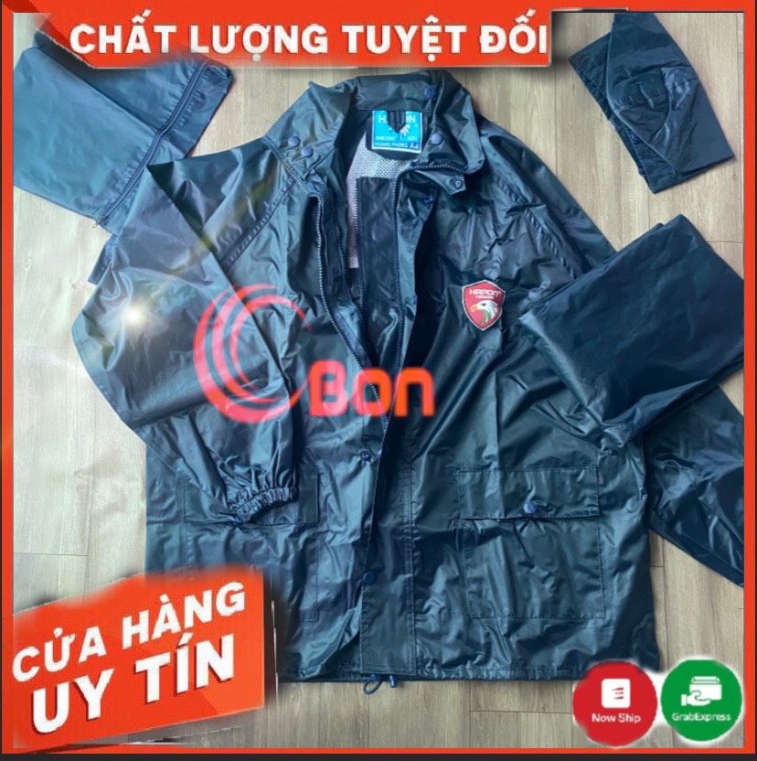 Áo mưa bộ xanh nam nữ vải dù 100% siêu bền - quần áo mưa vải dù size chống thấm cao cấp - áo mưa bộ cao cấp có phản quang - ao mua bo - quần áo di mưa -áo mưa xe máy - áo mưa bộ không thấm nước