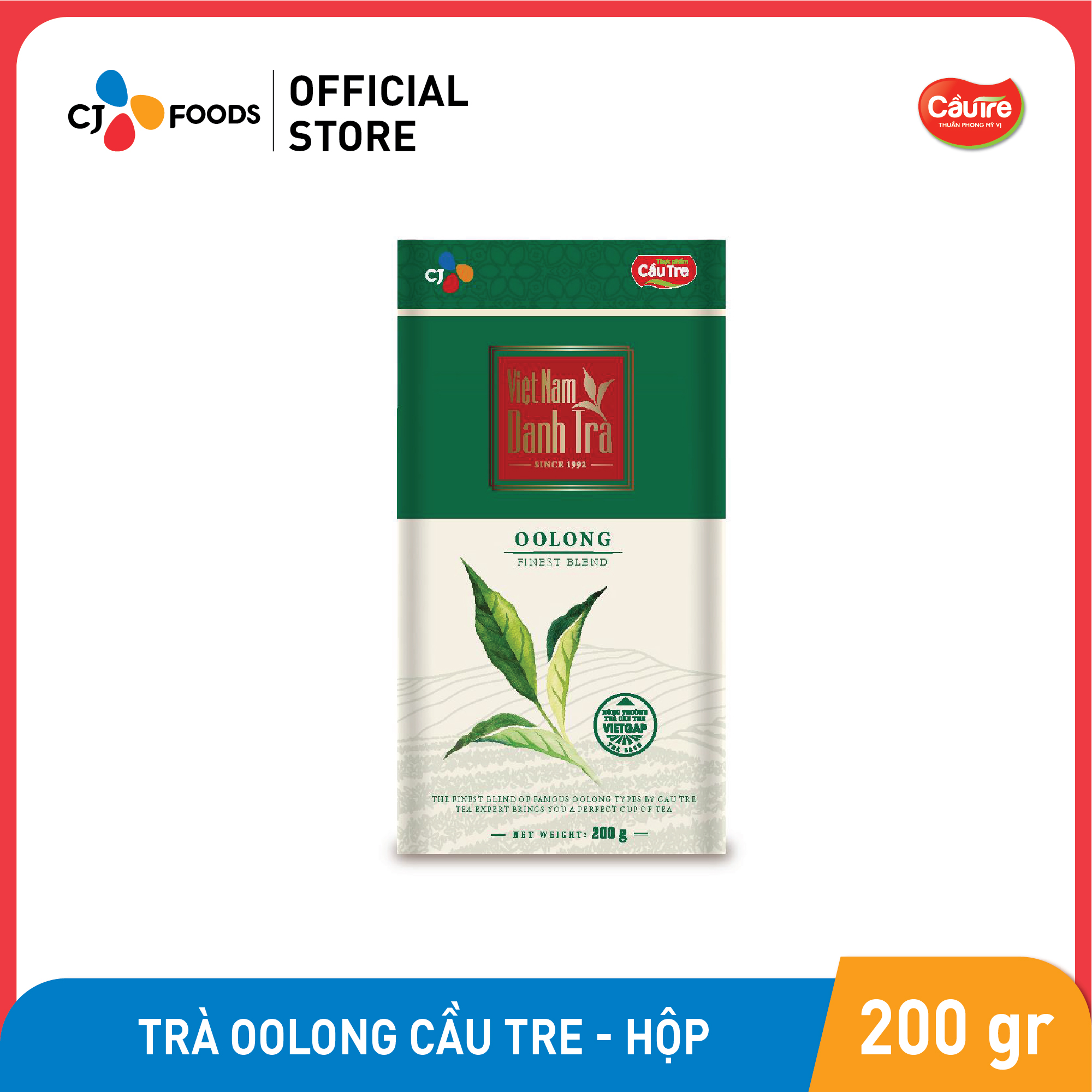 Trà Ô Long Cầu Tre - CJ Foods - Hộp 200gr
