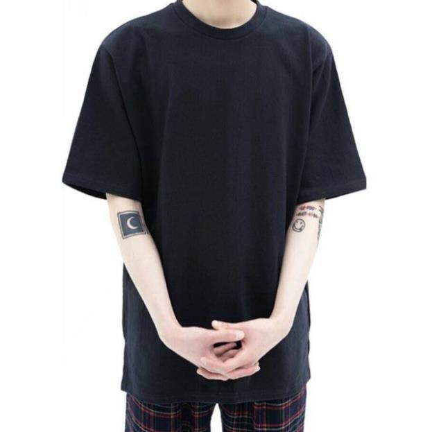 Áo thun trơn tay lỡ nam nữ chính hãng - oversize form rộng đủ màu