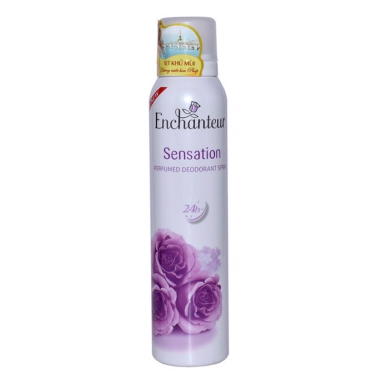 Xịt khử mùi Toàn thân Enchanteur Sensation chai 150ml