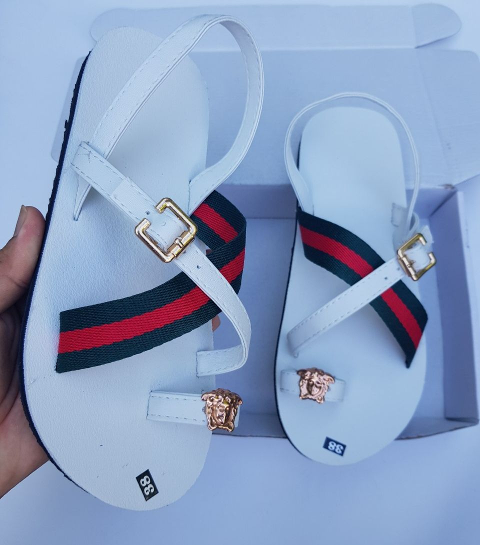 [FREESHIP + HOÀN TIỀN 50K] sandal đồng nai xăng đan nữ ( đế trắng quai trắng phối dù ) size từ 34 nữ đến 42 nữ