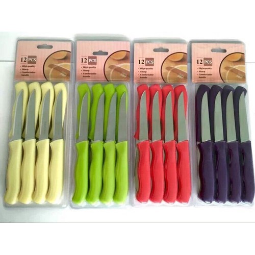 [ SẮC BÉN ][ SẬP SÀN] Bộ Vỉ Dao Mini 12 Cái Siêu Sắc, dao gọt hoa quả mini siêu bén, dao gọt hoa quả, vỉ dao nhà bếp