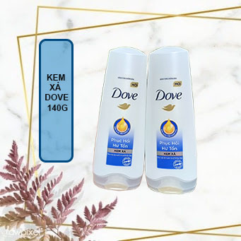 Combo 2 chai dầu xả dove 140g hkm hiền nguyễn