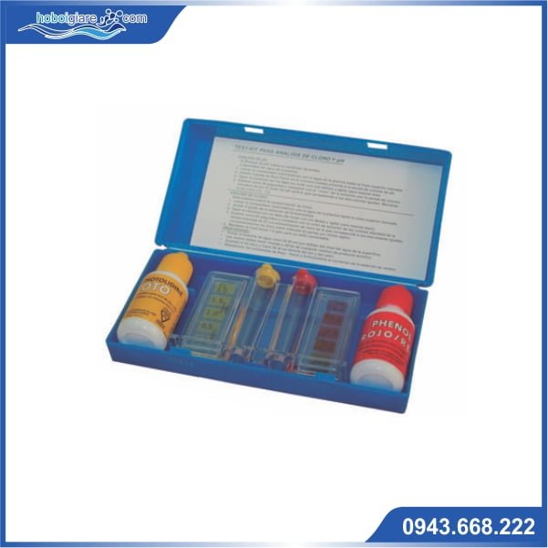 Bộ test pH bể bơi bằng dung dịch, bộ test pH nước bể bơi bằng dung dịch