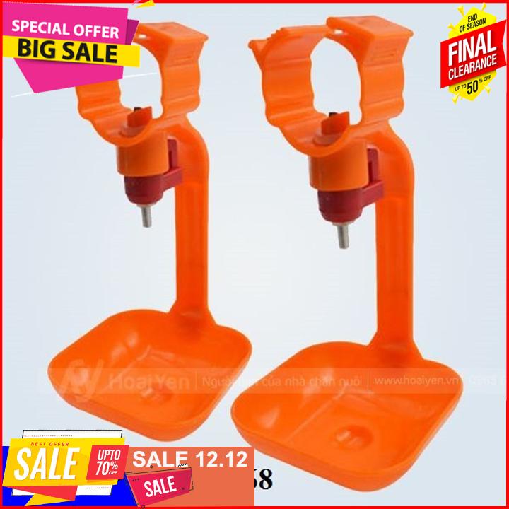 Combo 20 máng uống tự động cho gà vịt - máng uống tự động vuông - máng uống vuông - máng uống tư động vuông cho gà vịt -