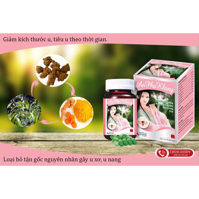 An Phụ Khang An Châu, hỗ trợ điều trị và phòng ngừa u nang buồng trứng, u xơ tử cung