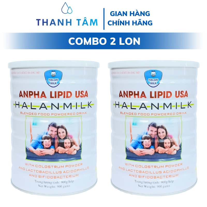 Combo 2 lon Sữa Anpha Lipid USA - VIETNAM24H - Tăng sức đề kháng