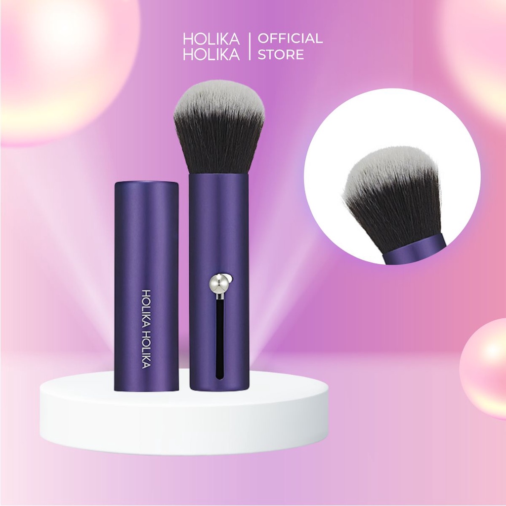 Cọ Phấn Phủ Có Nắp đậy Holika Holika Magic Tool Portable Auto Brush 7x2 (cm)