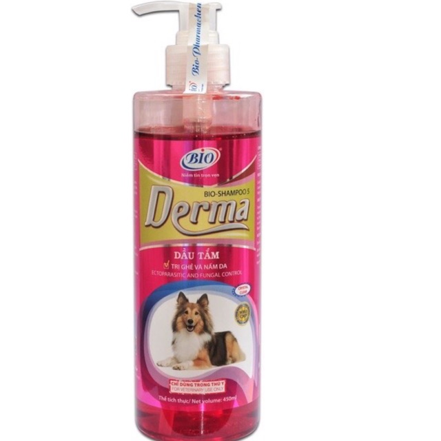 Sữa tắm bio derma (450ml) ghẻ nấm da chó mèo, sản phẩm tốt, chất lượng cao, cam kết như hình, độ bền cao, xin vui lòng inbox shop để được tư vấn thêm về thông tin