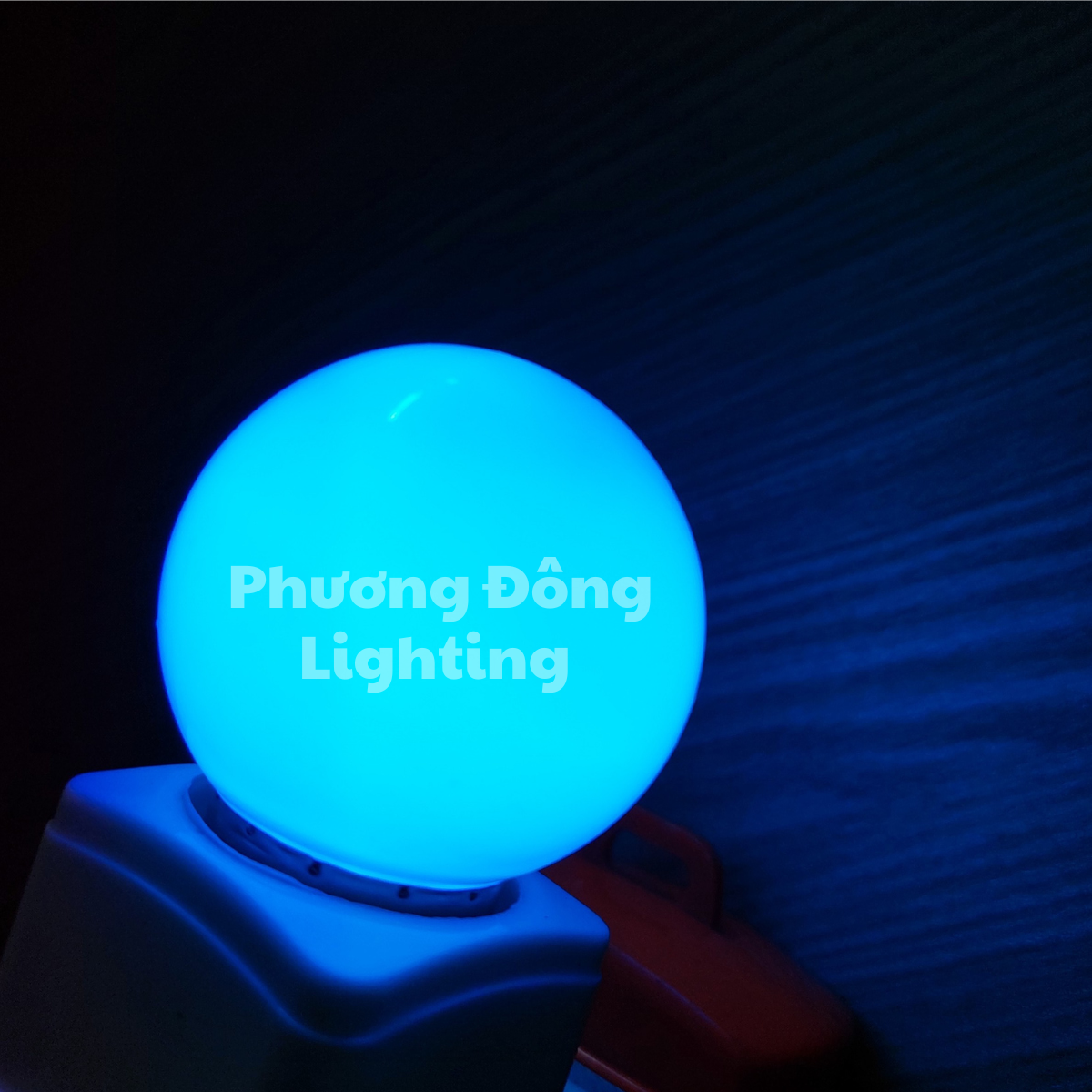 Bóng led chanh tròn 1w đổi màu tự động