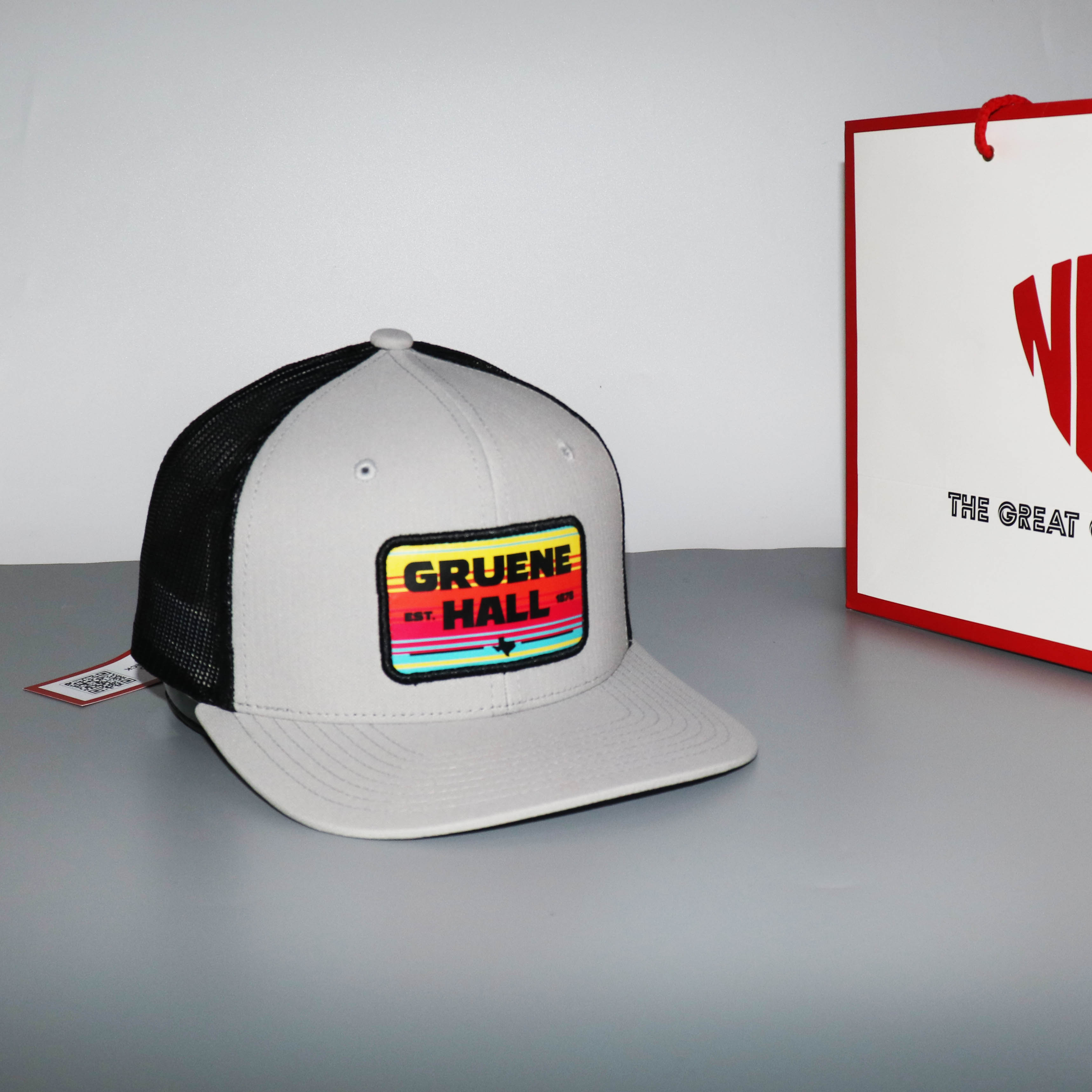 Nón Snapback NHS Hall 7 sắc cầu vồng trong mưa Hall001,