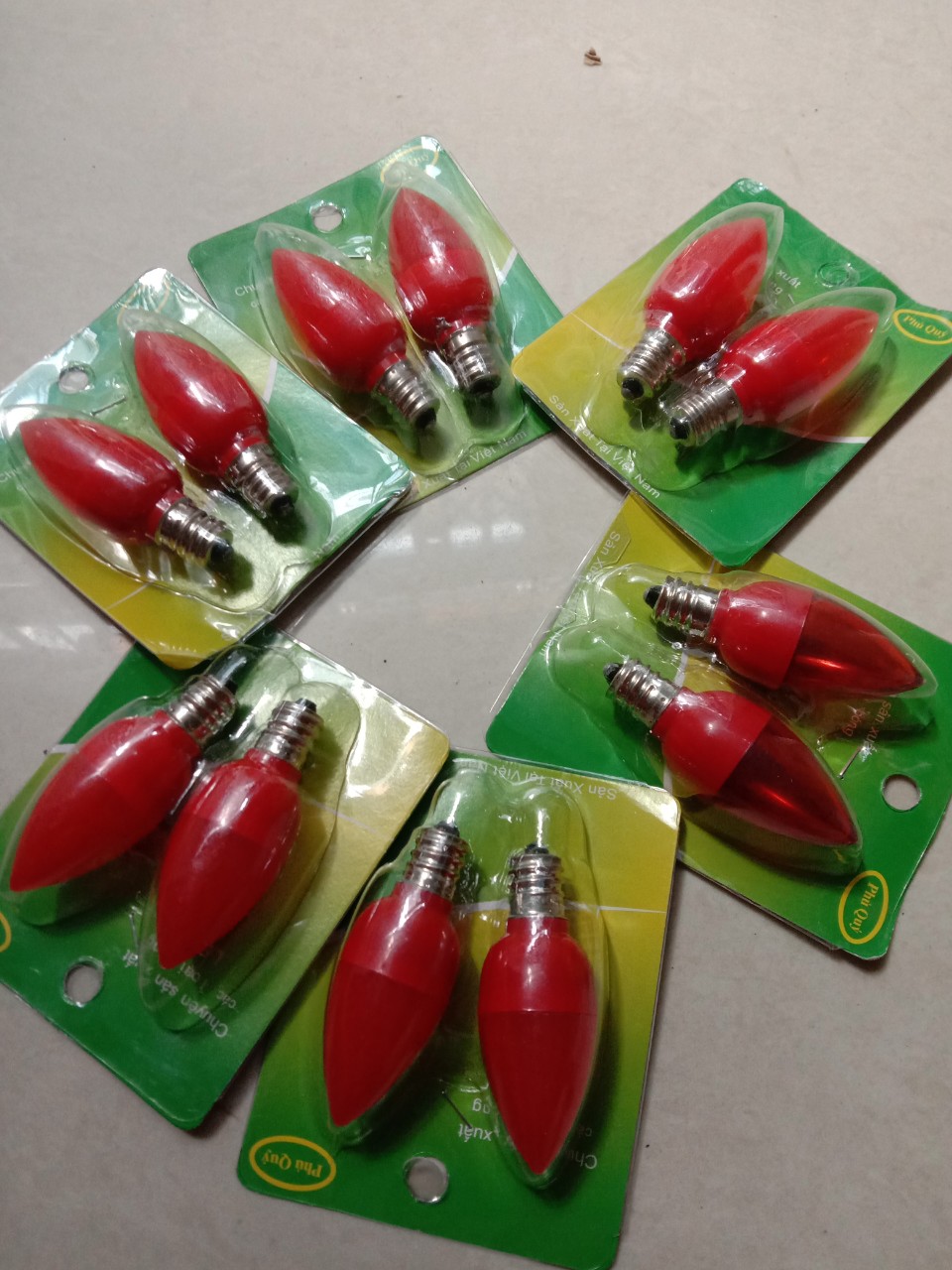 Đèn LED vĩ dùng cho bàn thờ ông địa(2 bóng) loại tốt