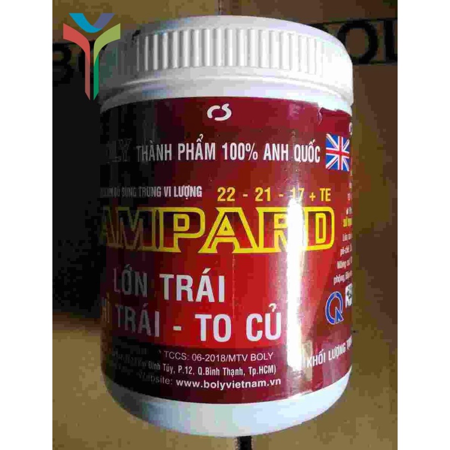 Phân bón lá giúp phì trái, to củ lampart 500gr hàng chính hãng