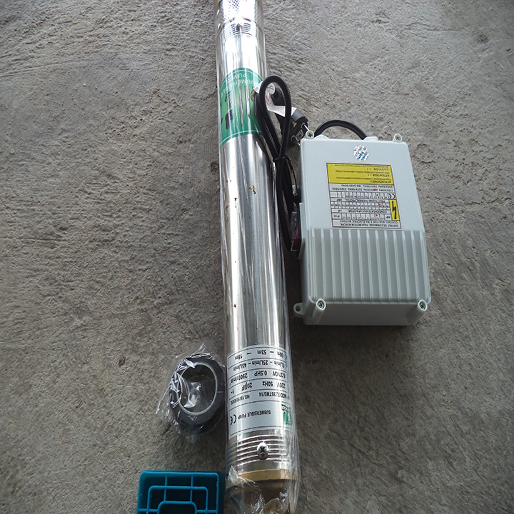 Máy bơm hỏa tiễn giếng khoan pumpman 3stm3/27,đường kính ống 76 750W