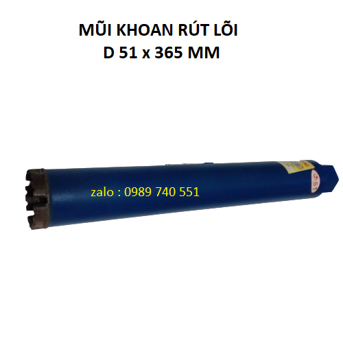 Mũi khoan rút lõi Dongcheng đường kính 51mm x370mm- lưỡi hợp kim chuyên dụng cho thợ điện nước ,điều hòa