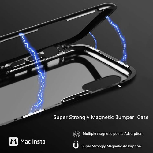 ỐP LƯNG HÍT NAM CHÂM CƯỜNG LỰC 2 MẶT BẢO VỆ 360 ĐỘ CHO IPHONE 7G/8G.