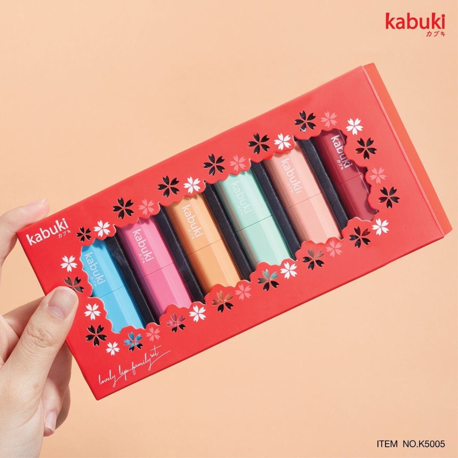 Set son mini 6 cây kabuki k5005