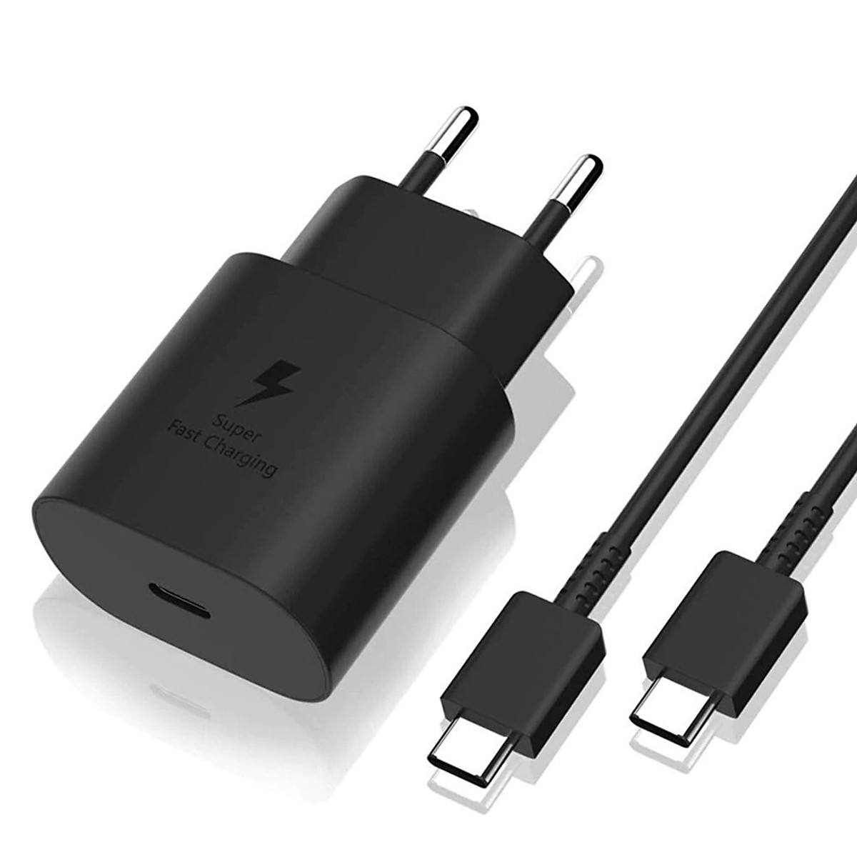 Combo sạc dành cho Sam - sung Note10 sạc nhanh PD 25W linh kiện