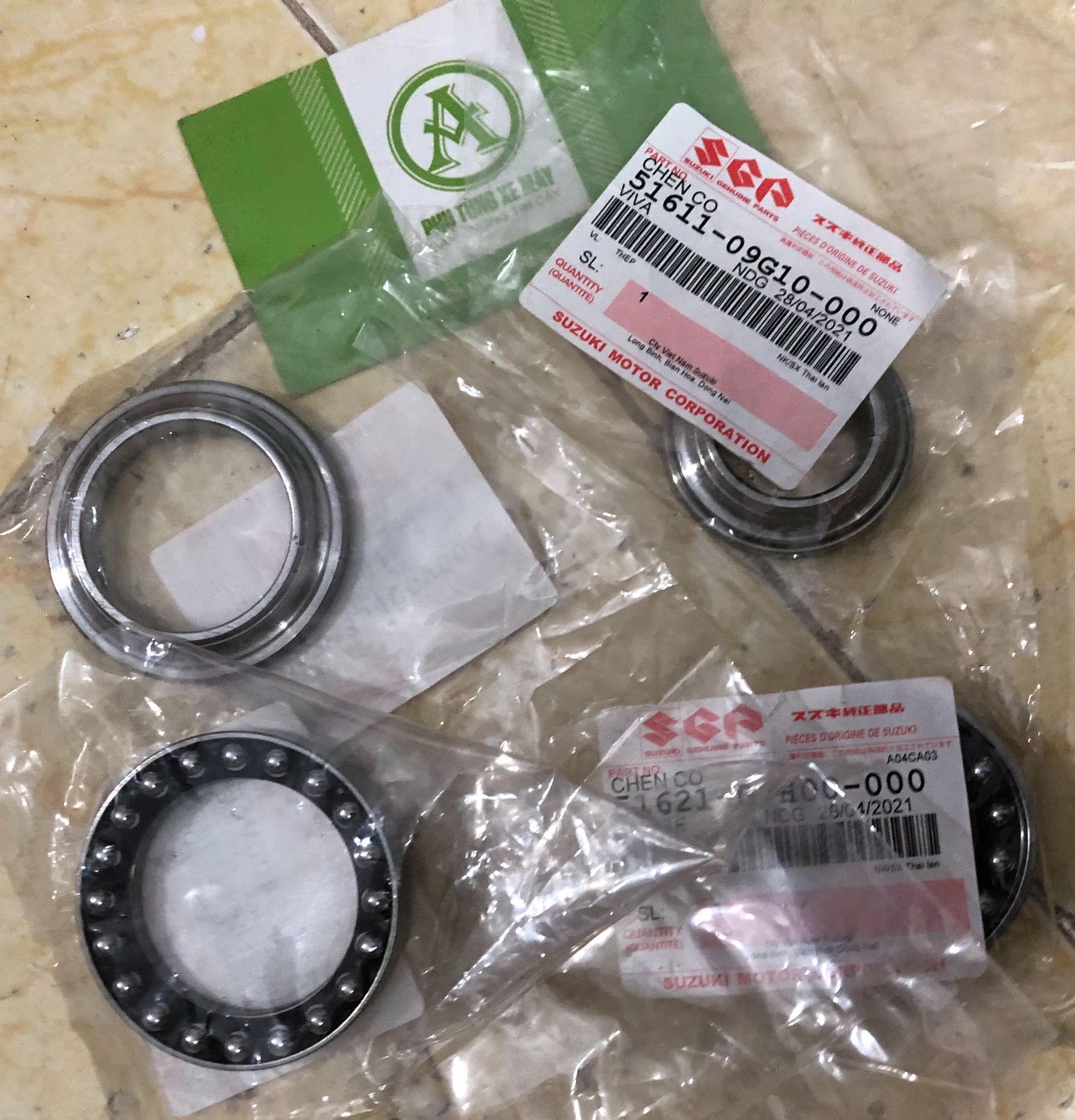 Combo full bộ chén cổ viva hayate xbike axelo smash shogun zin suzuki chính hãng