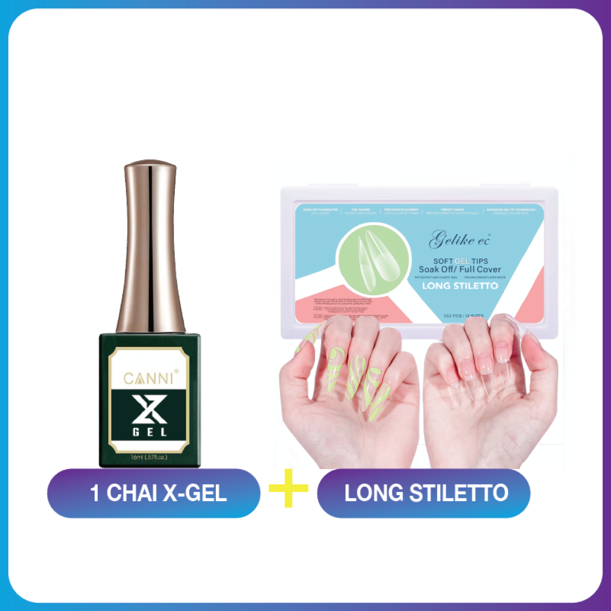 Combo canni xgel