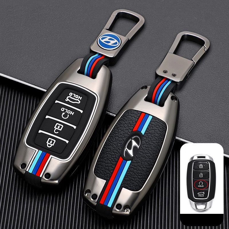 Ốp Bảo Vệ Chìa Khóa Accent 2021-2022-2023, Elantra 2022-2023Hợp Kim Cao Cấp