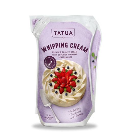 (➤ LƯU Ý SP CHỈ SHIP HỎA TỐC 2H) Whipping Cream TaTua - túi 1 lít