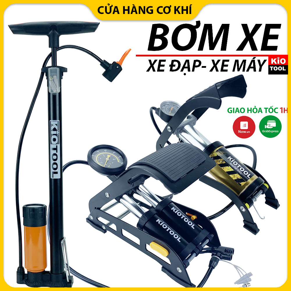 Bơm lốp ô tô - bơm xe máy, xe đạp Stanleys - Bảo Hành 24 tháng 1 đổi 1, Chất liệu: ABS; khung thép rất chắc chắn Sản phẩm được gia công và hoàn thiện cao cấp Hiệu xuất bơm cao, đạp chân nhẹ nhàng