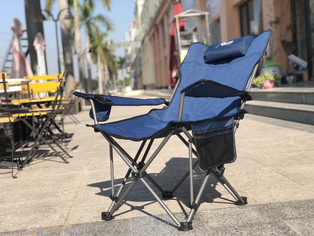 Ghế gấp câu cá, du lịch, dã ngoại loại ngồi và loại nằm tiện lợi