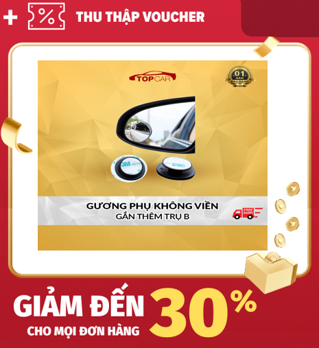 [Lấy mã giảm thêm 30%]⚡️GƯƠNG CẦU LỒI ĐA NĂNG⚡️ Bộ 2 Gương Cầu Lồi Không Viền Xoay 360 Độ Gắn Gương Chiếu Hậu Và Trục B Xe Hơi Xe Máy