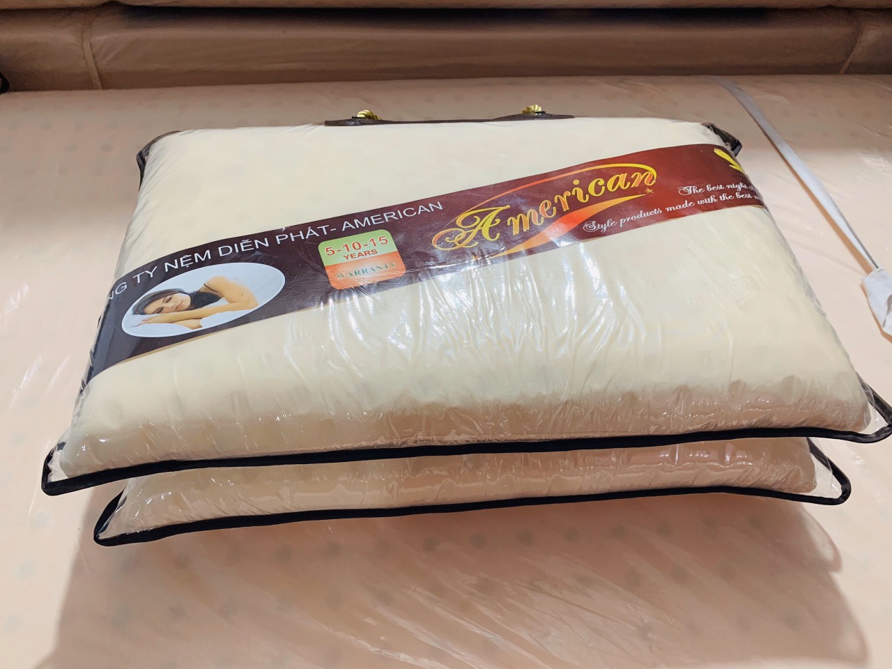 Gối cao su non 50x70