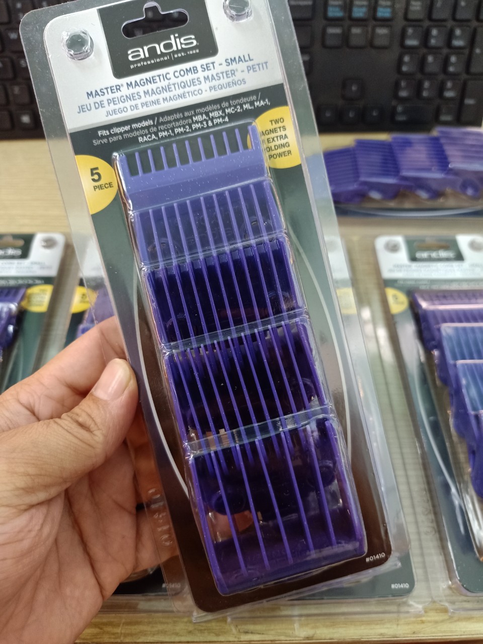 Bộ cử tím andis 5 cái