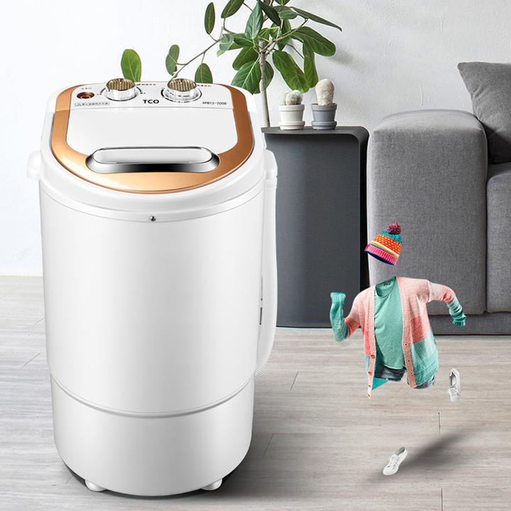 [HÀNG LOẠI I] Máy giặt mini bán tự động - Máy giặt mini TCO XPB12-2008 giặt đồ cho bé, 1.2kg đồ - Máy giặt đồ cho trẻ sơ sinh TE0007