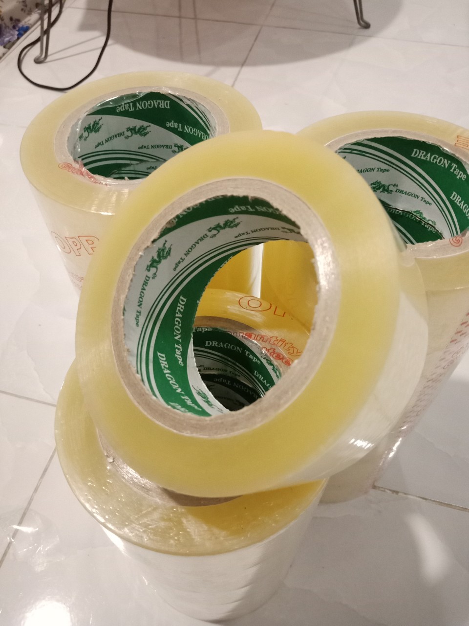 [HCM]Băng keo trong 200 yard 5cm 320g