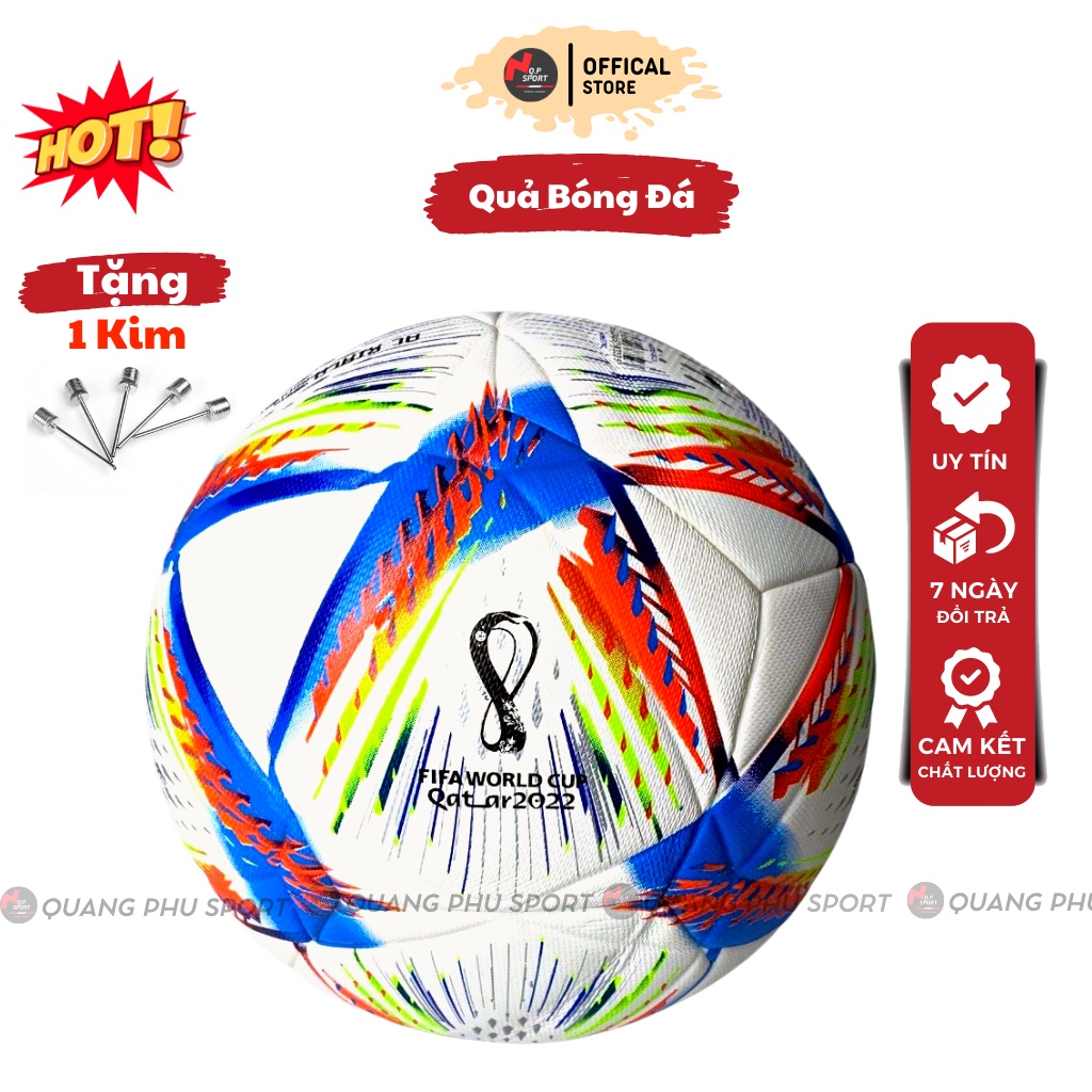 Quả bóng đá mẫu world cup 2022 mẫu mới nhất cao cấp_bóng đúc loại 1