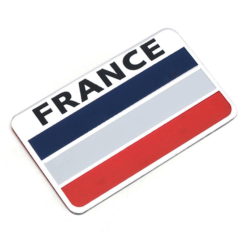 Miếng dán kim loại cờ france