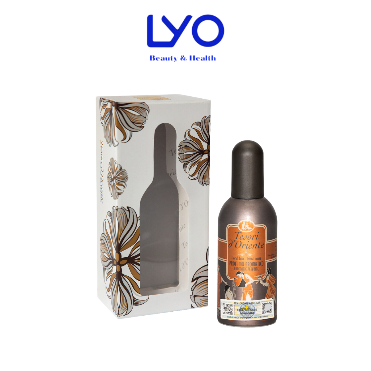 Xịt thơm body Tesori D’Oriente hương hoa sen Ý 100ml Lyo.vn