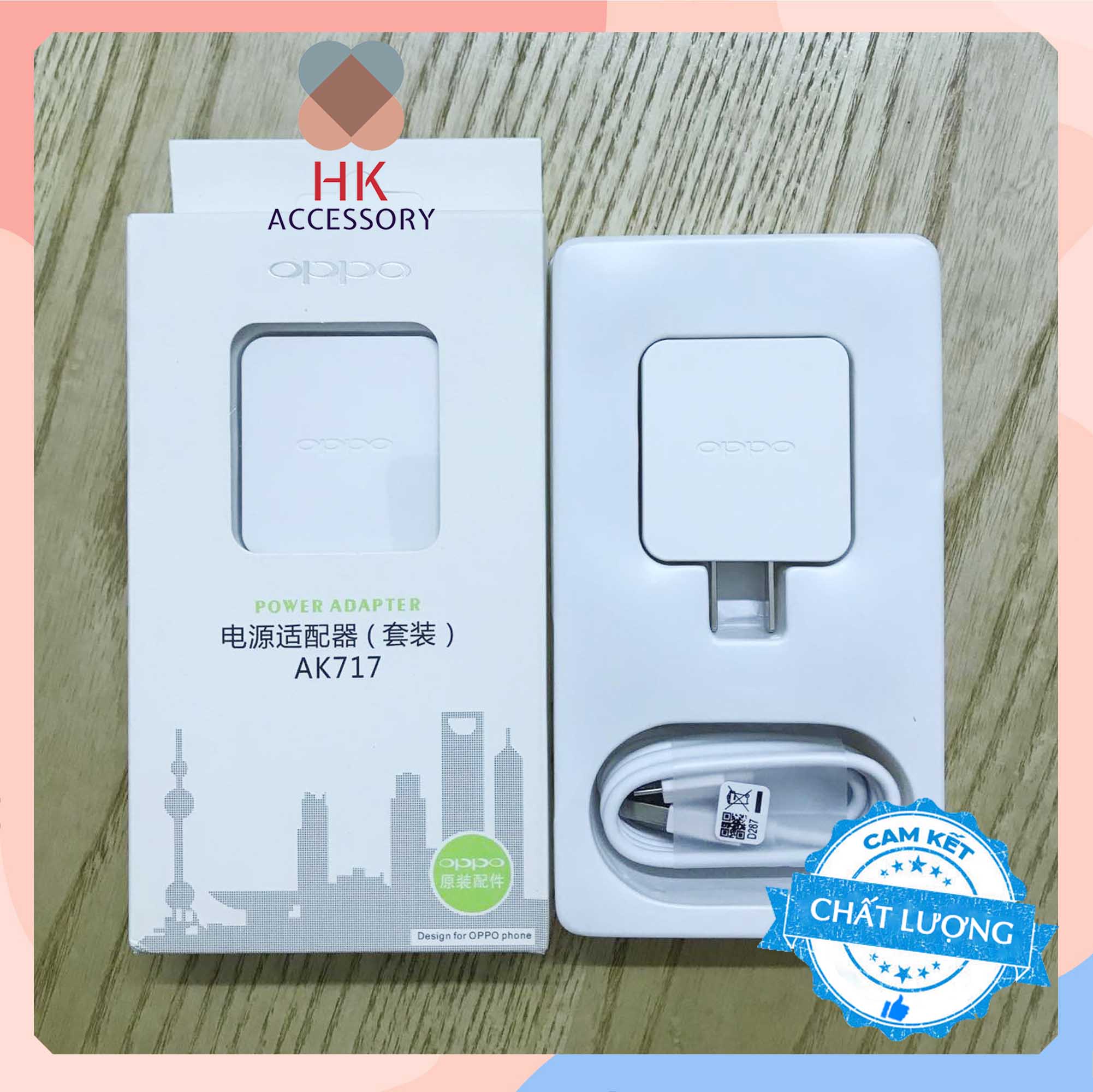 Bộ sạc OPPO 2A + Kèm cáp MICRO USB Chất lượng chính hãng