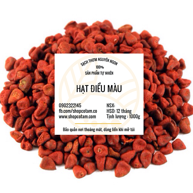 Hạt Điều Màu ( Cari)  Loại 1