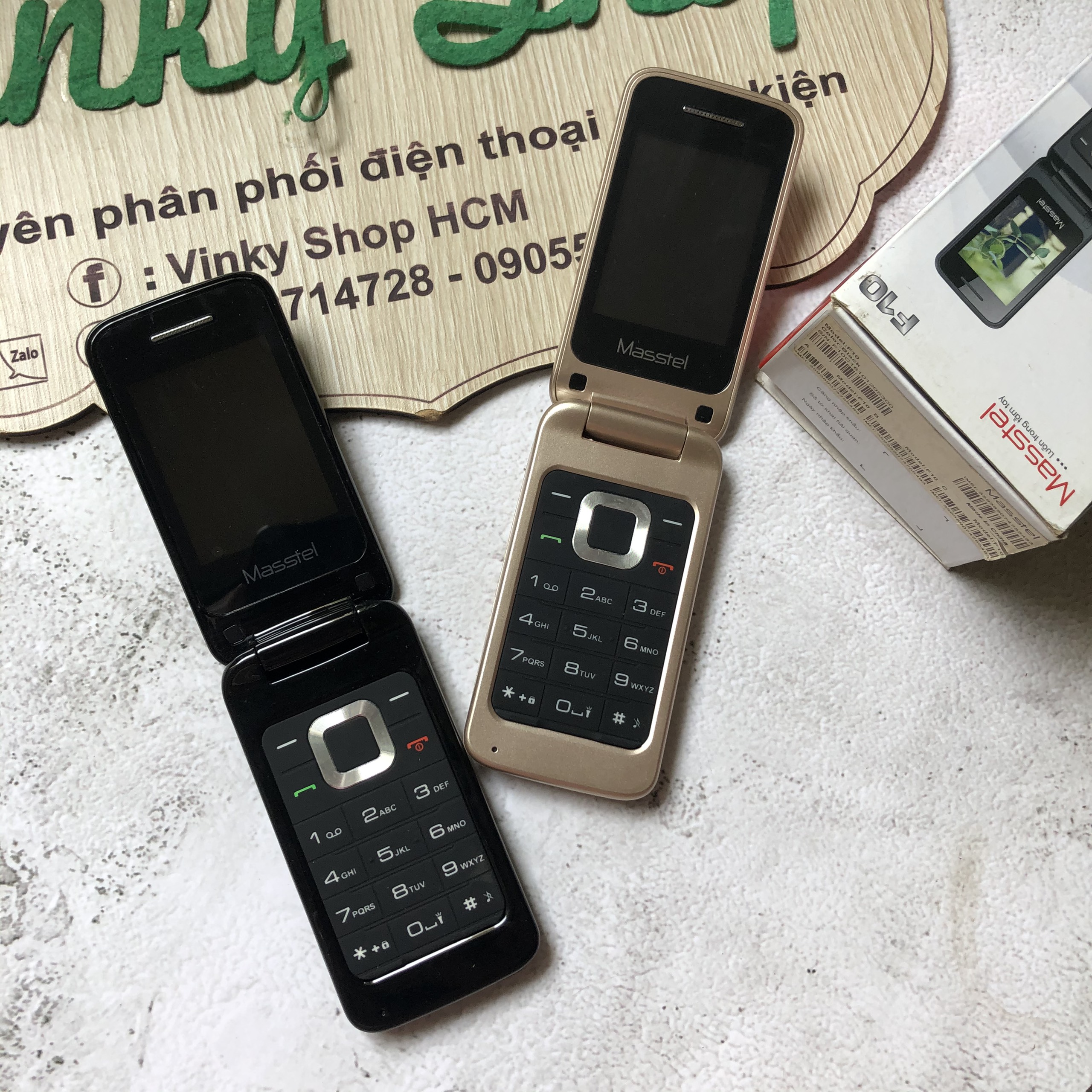 Đtdđ masstel f10 nắp gập chính hãng - bảo hành 6 tháng
