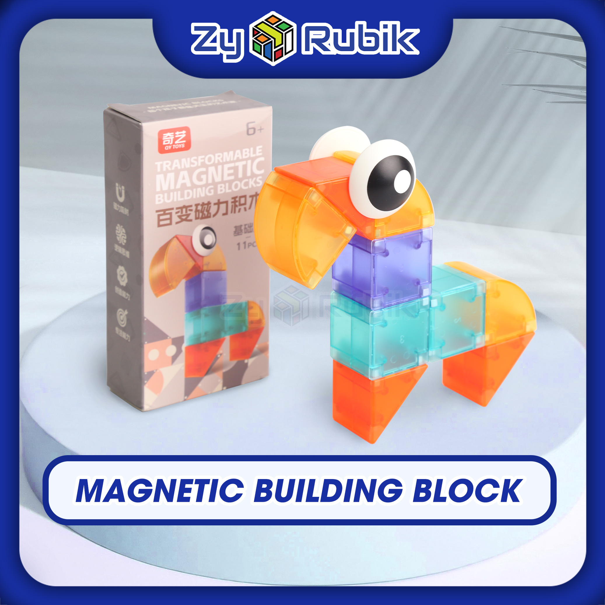 Đồ Chơi Trí Tuệ Transformable Magnetic Building Blocks