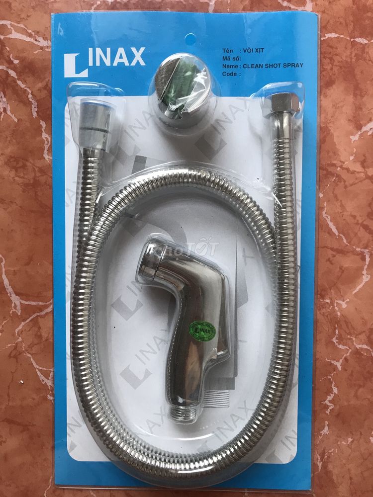 Bộ vòi xịt vệ sinh Inax xi