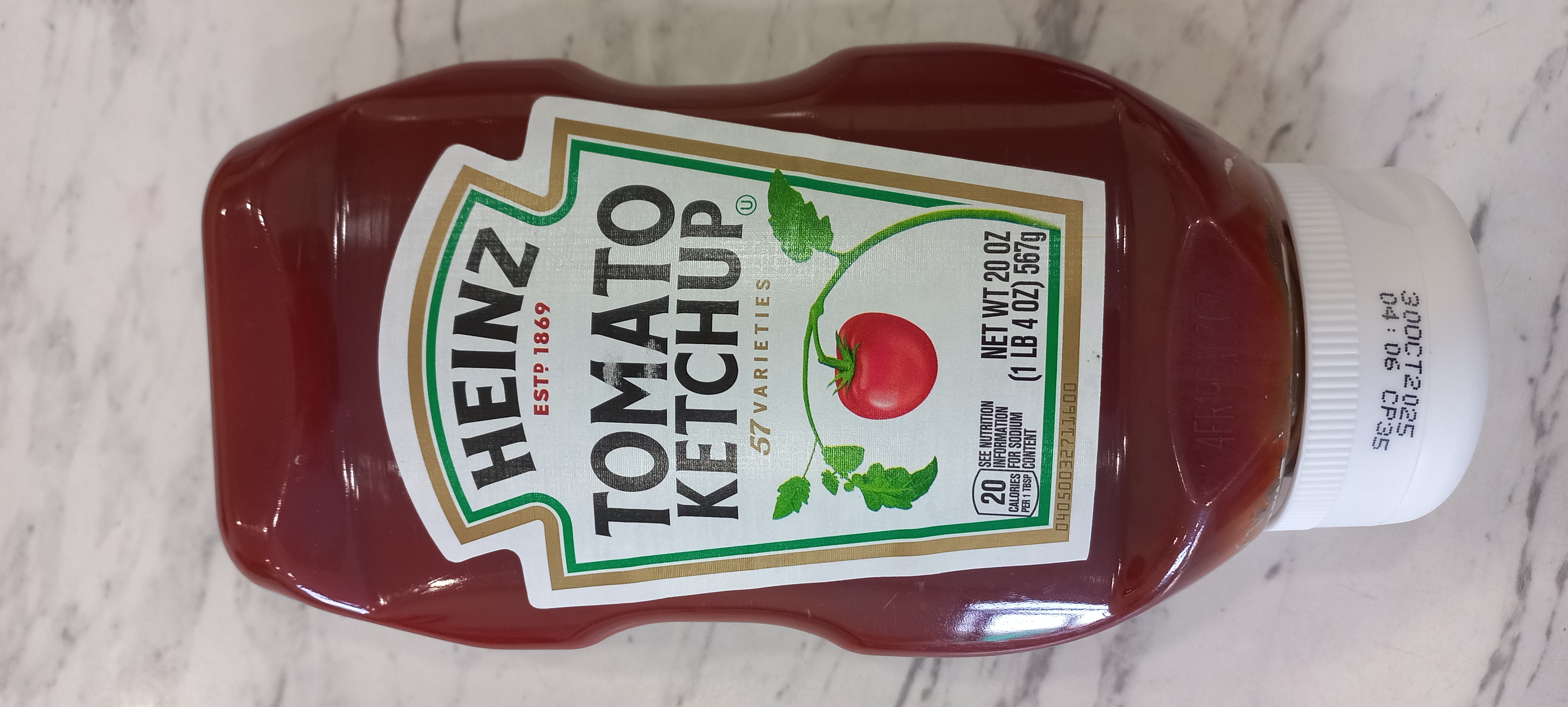 Tương cà heinz- tomato ketchup 567g -expiry date: 10/2025
