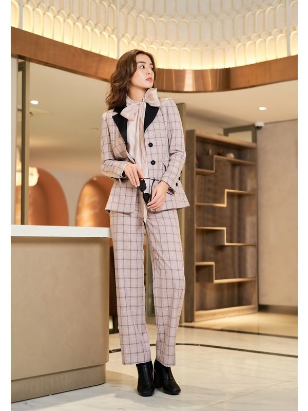 Voucher siêu sale 15% áo vest phối cổ nữ heradg - wt20005a
