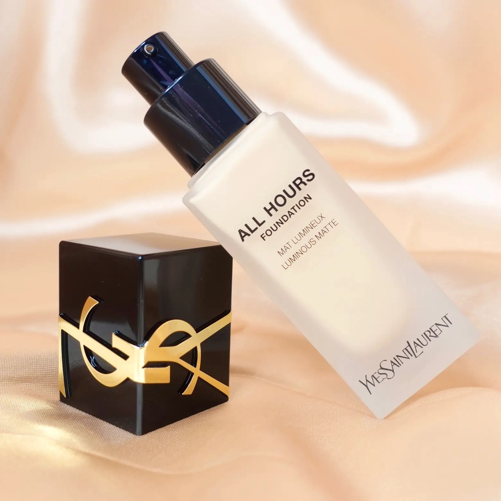Kem nền ysl all hours thế hệ mới che phủ tuyệt đối, mỏng nhẹ, bền màu & lâu trôi 25ml
