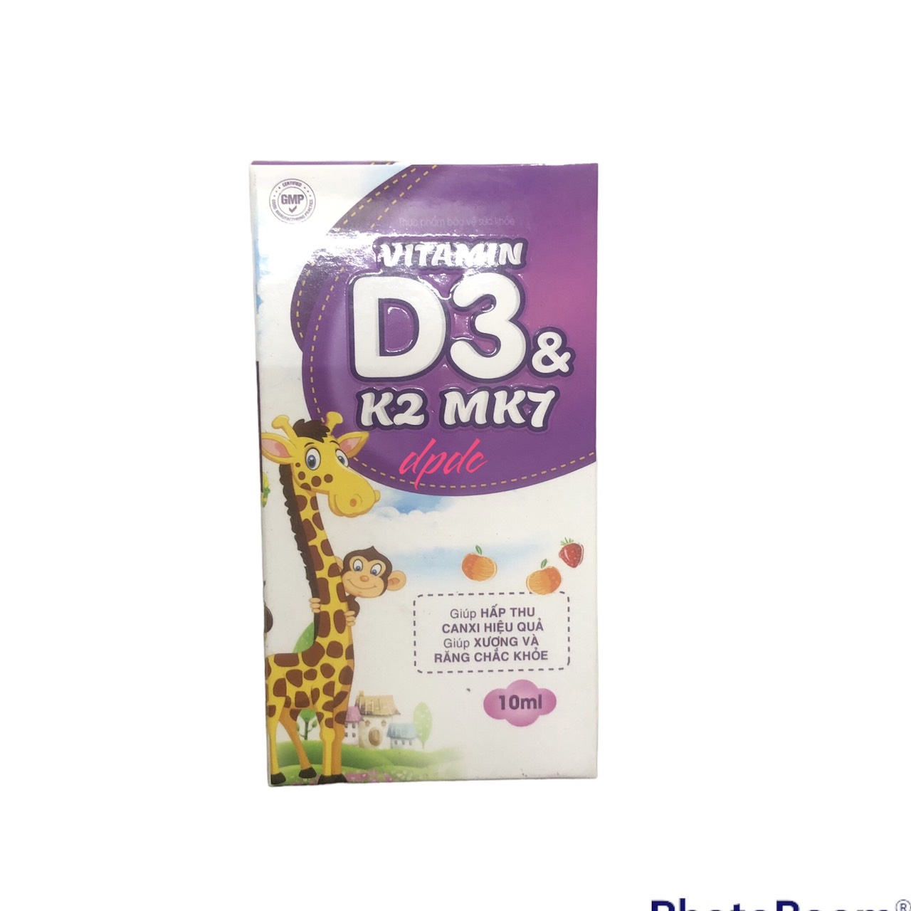 VITAMIN D3 K2 AQUATRIM D3 BABY  - Giúp bổ sung vitamin D3 và K2-MK7, giúp tăng cường hấp thu canxi.  - Giúp xương và răng chắc khỏe.  - Ngăn ngừa còi xương, chậm lớn do thiếu vitamin D.