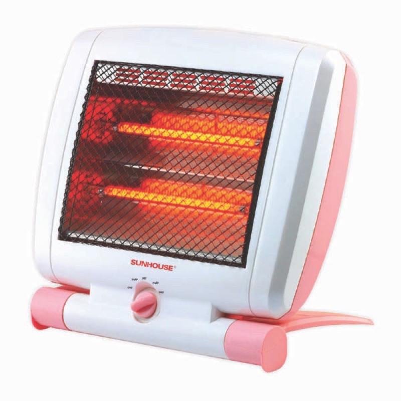 Quạt sưởi sunhouse 2 bóng chân quỳ shd7010