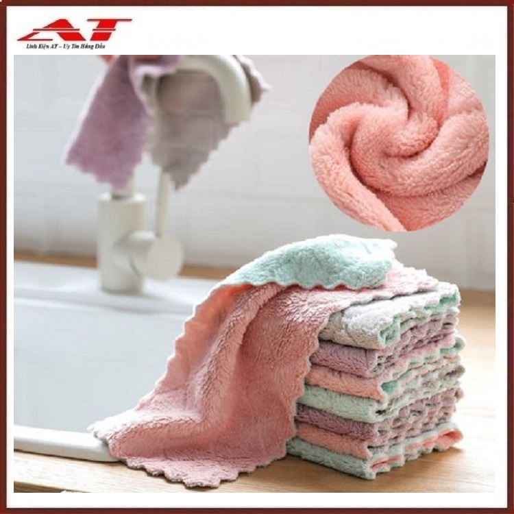 Set 10 khăn lau đa năng 2 mặt